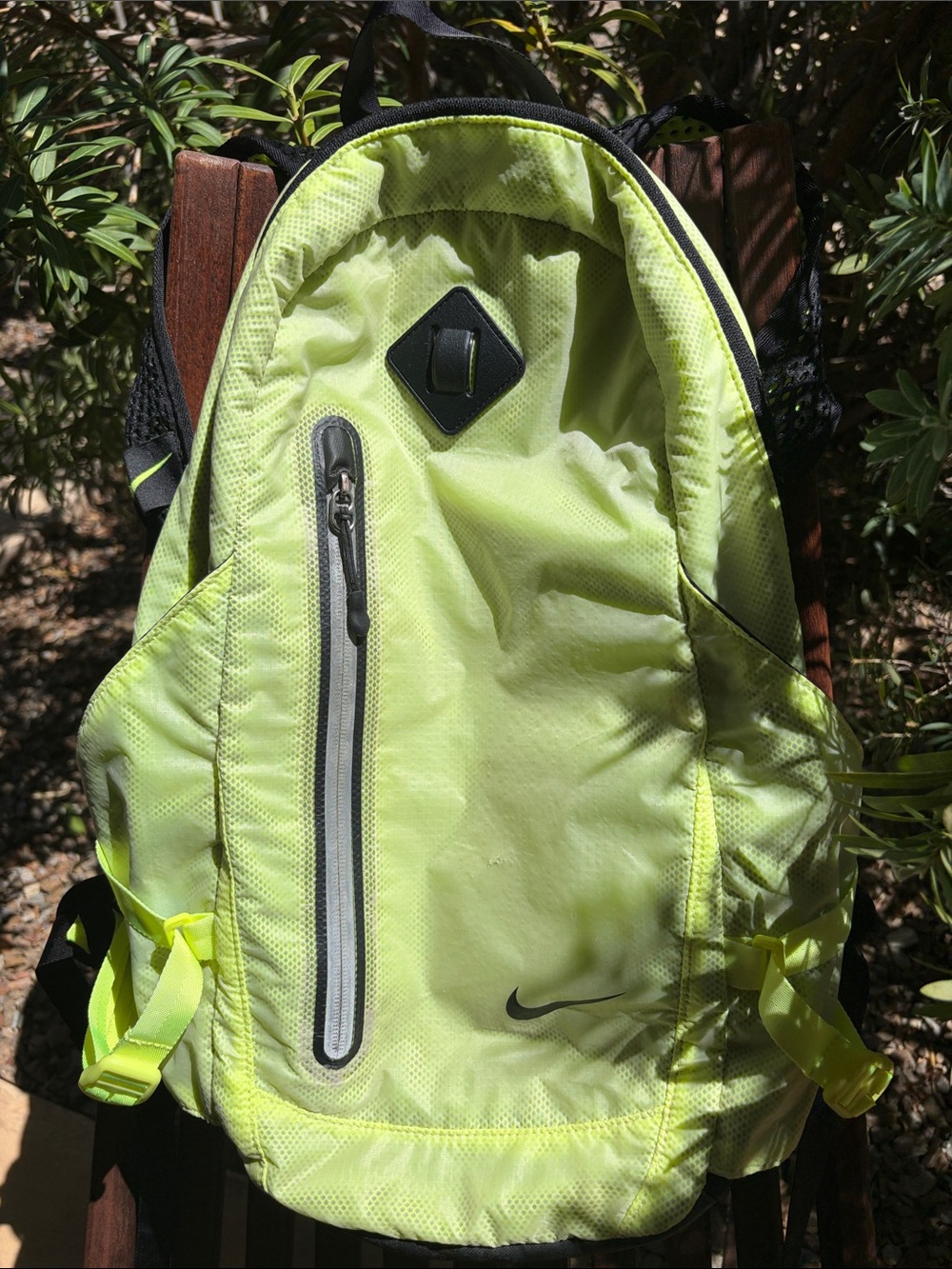 Nike Neon Lime Men’s Backpack with Reflective Trim
